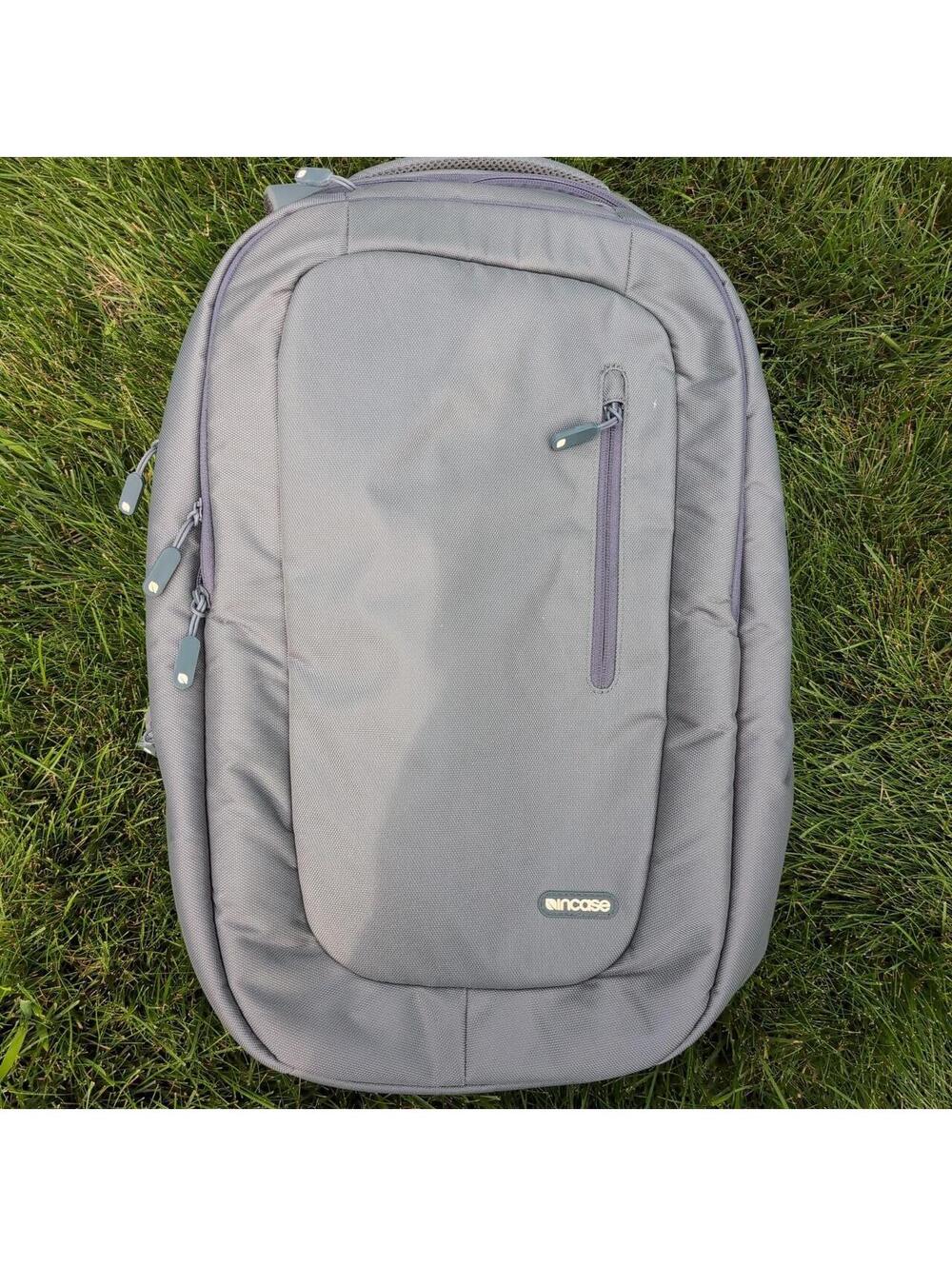 Incase Tech Backpack with several inner pockets and padded laptop pocket.